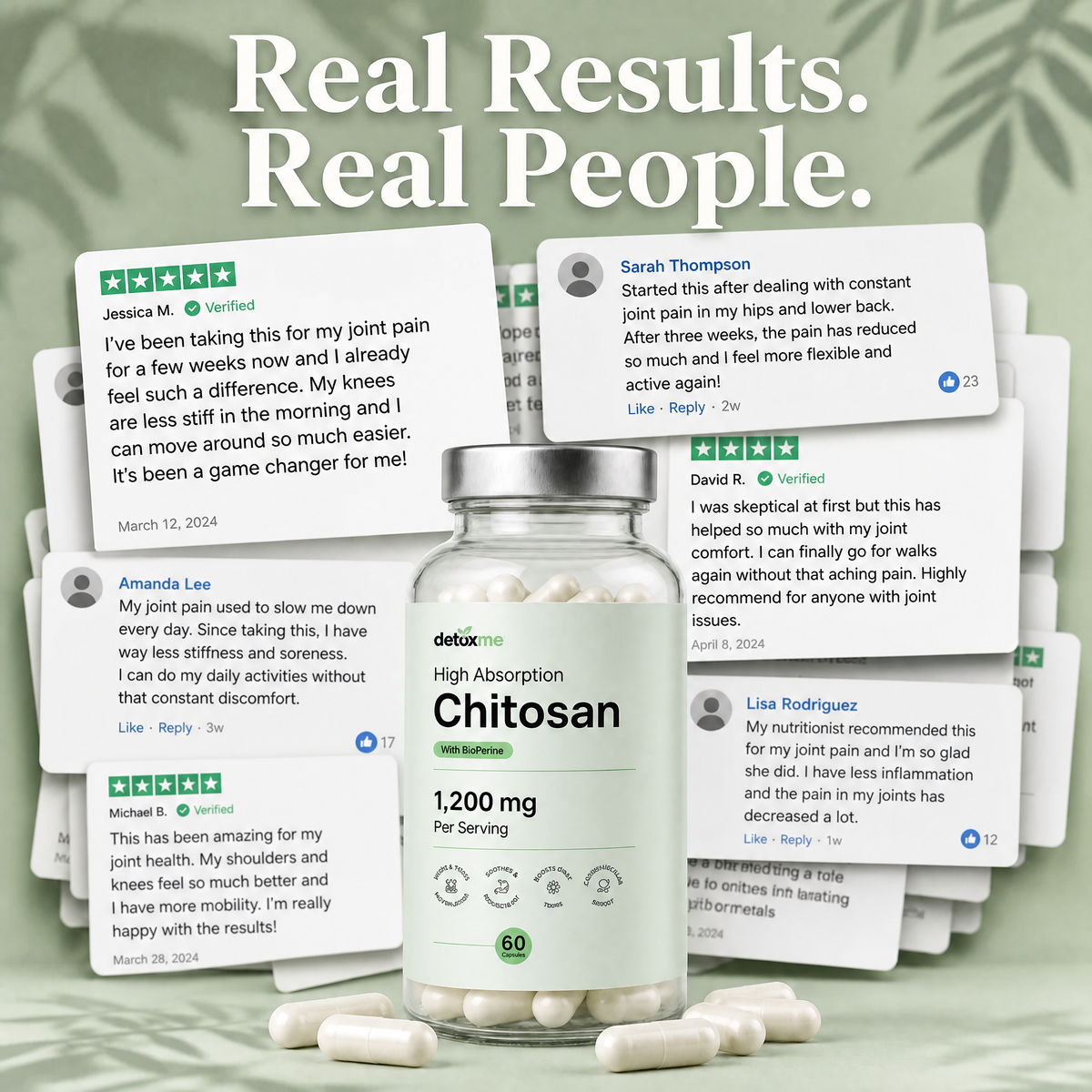 DetoxMe Chitosan 1200mg
