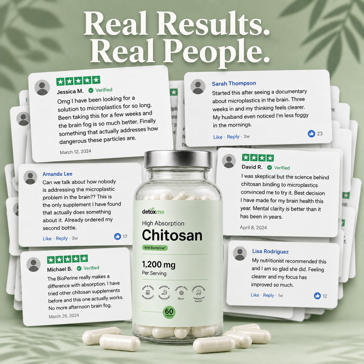 DetoxMe Neuro Chitosan 1200mg