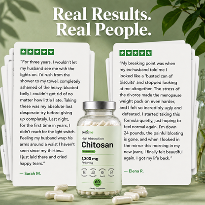 DetoxMe Weight Management Chitosan 1200mg