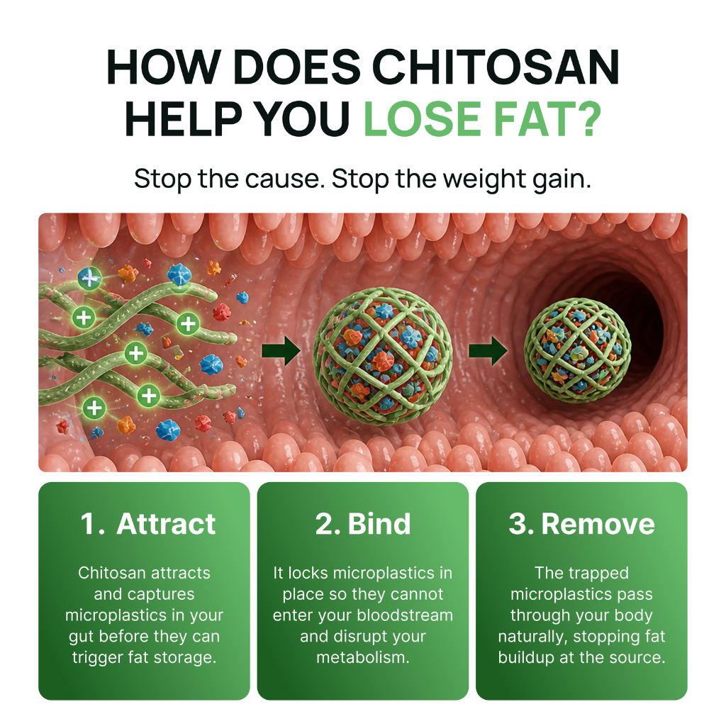 DetoxMe Weight Management Chitosan 1200mg