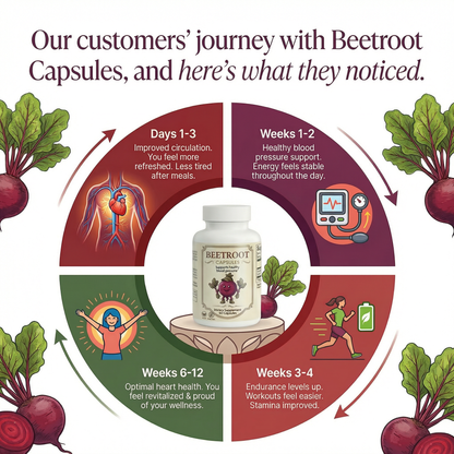 Beetroot Capsules - 30 Day Supply