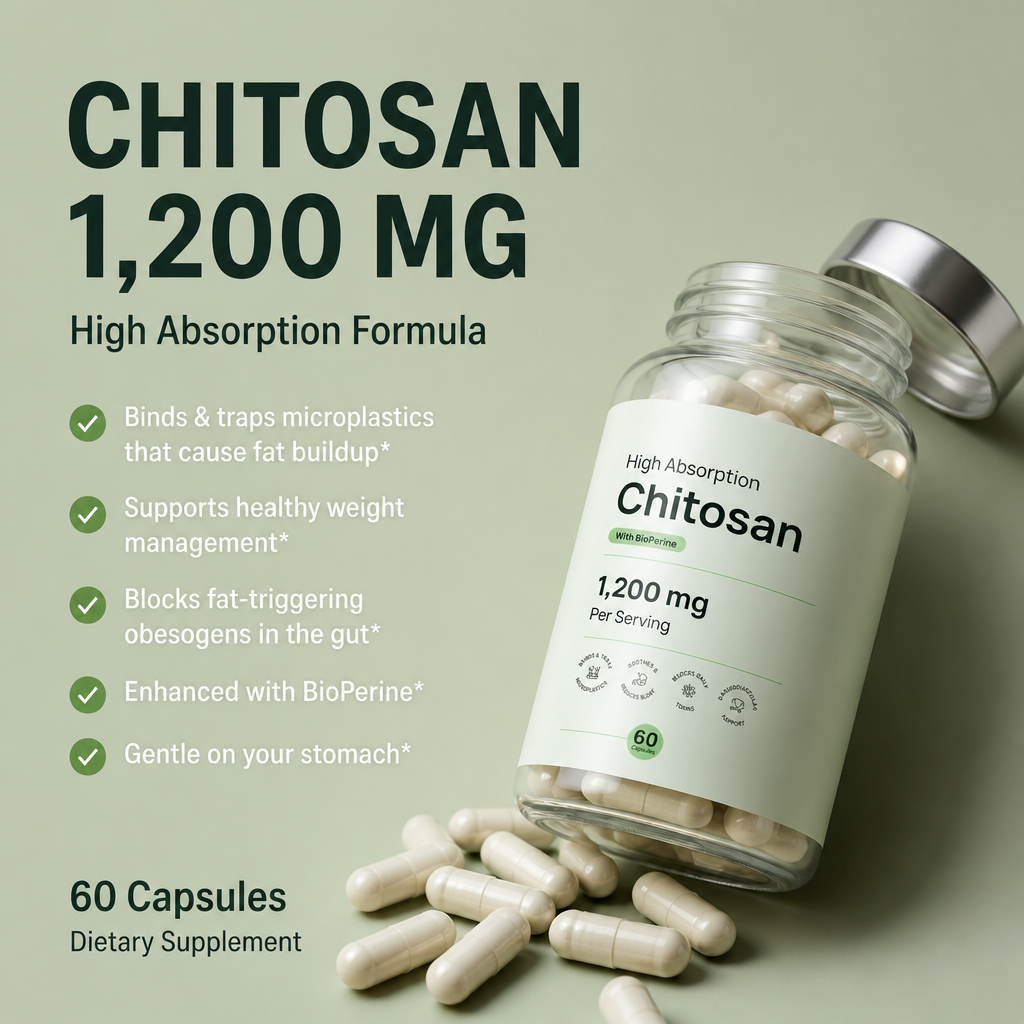 DetoxMe Weight Management Chitosan 1200mg