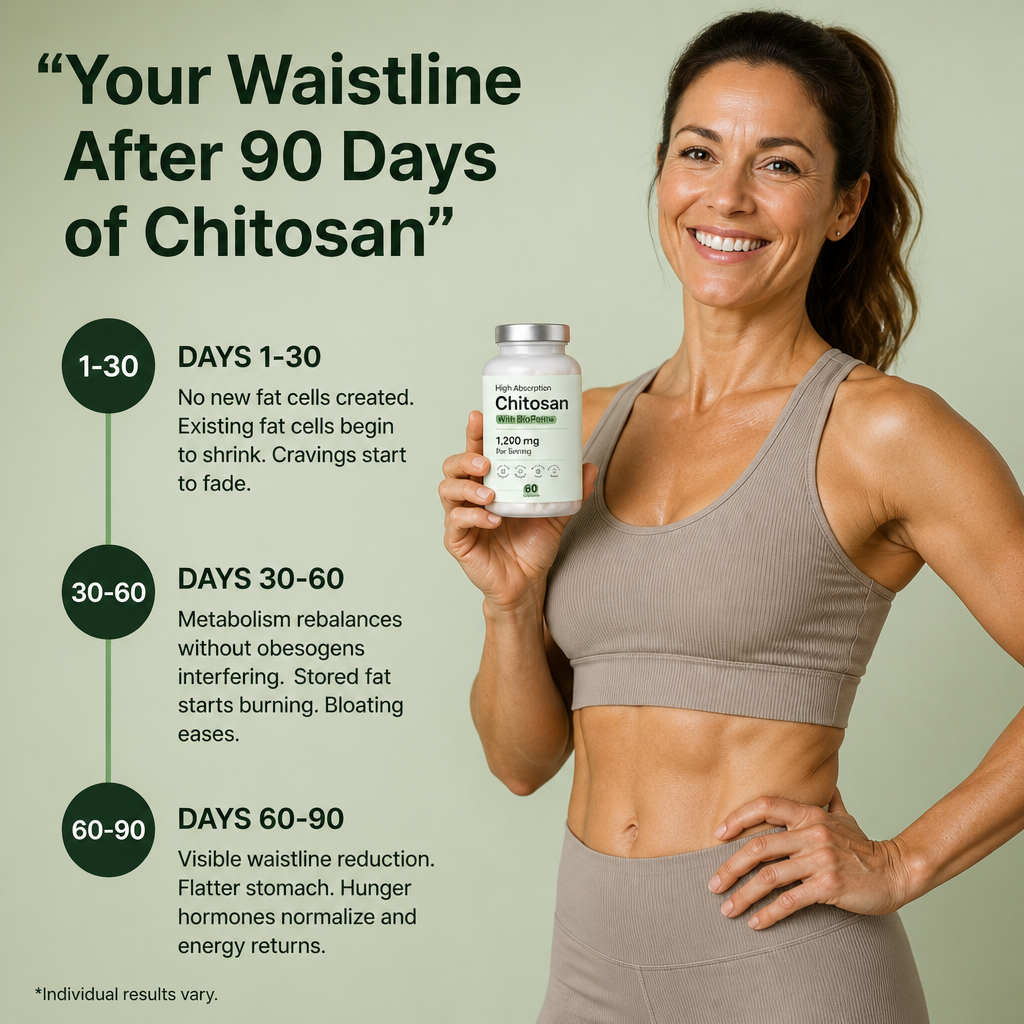 DetoxMe Weight Management Chitosan 1200mg
